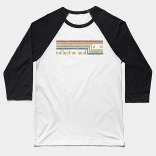 Collective Soul Cassette Stripes Baseball T-Shirt